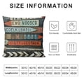 thumbnail image 5 of YINGXI  Porch Pillows,Porch Pillow Covers,Porch Decor,Farmhouse Porch Decor,Outdoor Pillow Covers,Outdoor Throw Pillows, Porch Rules Pillow 12x12in, 5 of 5