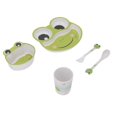 thumbnail image 2 of Juego De Vajilla Para Niños Pequeños, Evita Que Se Resbale, Sin BPA, Plato De Cena De Bebé De Dibujos Animados Con Taza Para Niñas Y Niños OTVIAP Child Feeding Tableware, 2 of 8