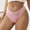 Pink, variant on Women Briefs, Elastic Waist Comfort Seamless Stretch Women Underwear Yellow Size L