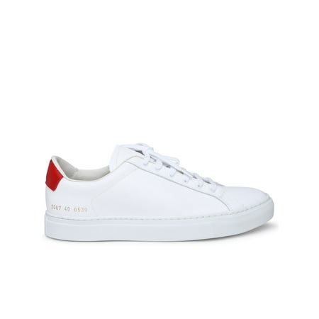 

COMMON PROJECTS SNEAKER RETRO IN PELLE BIANCA