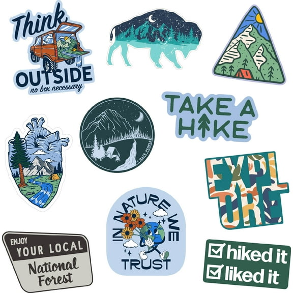 Nature Sticker Extra Large Stickers for Adults Funny Adhesives with Memes