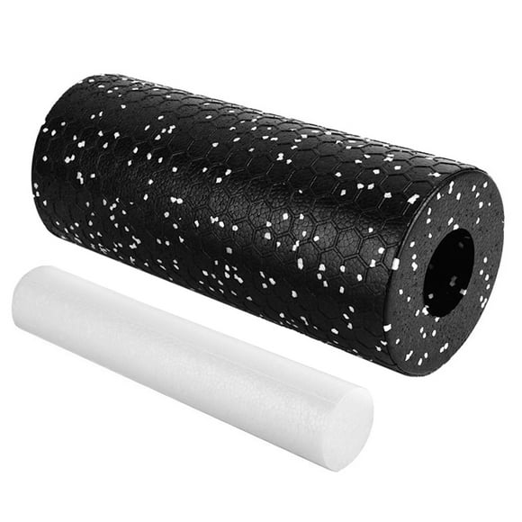 Graflsoa Dual-Density Yoga Roller Set for Fitness and Muscle Relief, EVA Foam Massage Sticks