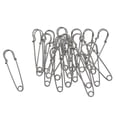 thumbnail image 3 of 20 Piezas Grandes Alfileres de Seguridad BLESIY Material acero para Manualidades 50x13mm, 3 of 8