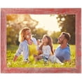 thumbnail image 2 of Rustic Farmhouse 12" x 16" Rustic Red Reclaimed Wood Picture Frame (1.50" Molding), 2 of 7