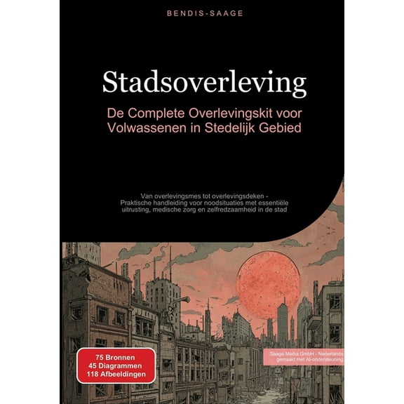 Stadsoverleving: De Complete Overlevingskit voor Volwassenen in Stedelijk Gebied: Van overlevingsmes tot overlevingsdeke, (Paperback)