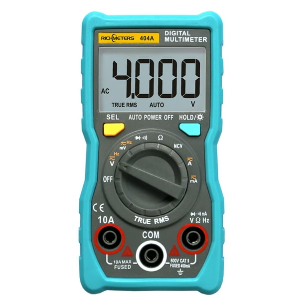 Instrument électrique domestique de multimètre de poche ANENG A830L (gris  blanc)