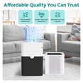 thumbnail image 3 of Fil-fresh 211+ Air Purifier Replacement Filter, Compatible with Blue Pure 211+ (Non-Auto), True HEPA & Foldable Carbon Filter for Dust, Pollen, Smoke, and Odor, 3 of 12