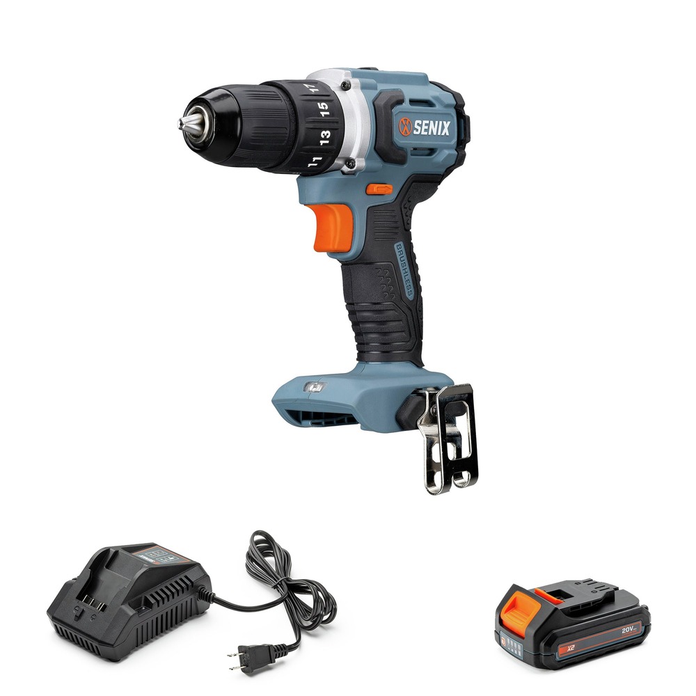 20V MAX Brushless Lithium-Ion 1/2 in. Cordless Drill Driver Kit (2 Ah)