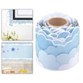 thumbnail image 1 of Borde de para tablón de anuncios, adorno para jardín de infantes, proyectos de bricolaje, borde resistente con temática de nubes para tiendas,, 1 of 8