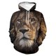 thumbnail image 3 of Sudadera con capucha con estampado de animales y león para hombre, sudaderas con capucha de moda con estampado digital, sudaderas casuales holgadas de gran tamaño, 3 of 5