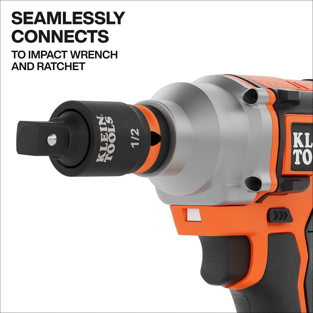 Klein Tools Swivel Impact Wrench Adapter Set 2 Pieces