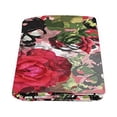 thumbnail image 2 of CADecor Camo Background With Flowers Skulls Blanket Throw Super Soft Warm Bed or Couch Blanket 58x80 inches, 2 of 2
