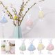 thumbnail image 1 of Adorno colgante de árbol de conejo de Pascua - Decoración suave para colgar en casa, coche o llavero - Decoraciones navideñas festivas, 1 of 8
