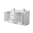 thumbnail image 4 of Wyndham Collection WCF414166DGZCMUNSMXX Strada 66" Free Standing Double Basin Vanity Set -, 4 of 7