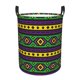 thumbnail image 1 of Fotbe Carnival Mardi Gras Cesto de Ropa con Asas, Cesto Impermeable de Gran Capacidad, Bolsa de Lavado para Dormitorio, Cesto de Ropa con Ruedas y Asas-Small, 1 of 6
