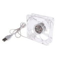 thumbnail image 3 of DOLITY Hamster Cage Cooling Fan Easy to Mount Bunny Cooling for Parrot Birds Rabbit 8cmx8cm, 3 of 9