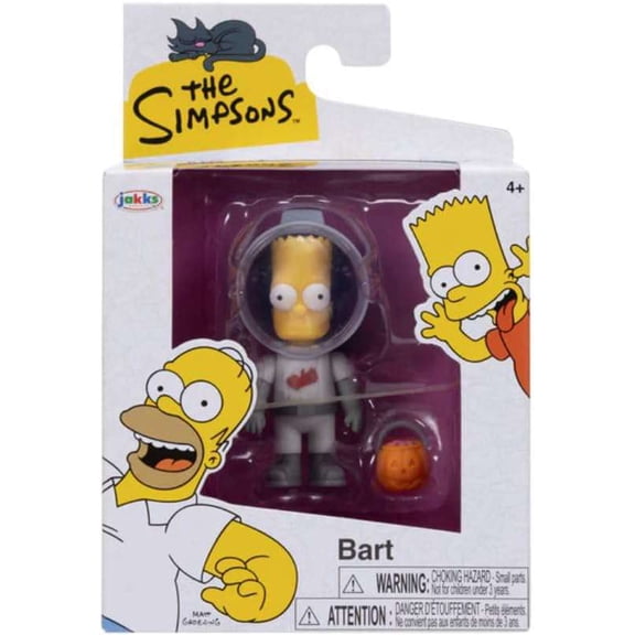The Simpsons Bart With Space Suit Mini Figure