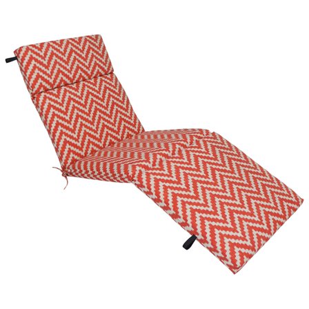 Blazing Needles 72-inch by 24-inch Polyester Outdoor Chaise Lounge Cushion 93475-OD-199