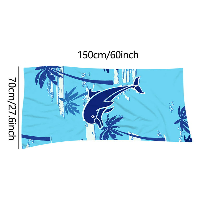 Clearance! EQWLJWE Microfiber Beach Towel Clearance Towels, 30”x60”, Stripe  Blue Cool Travel Pool Towel, Ideal Gift for Women Men, Mom Dad, Best