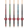 thumbnail image 3 of ASKA L2 Set of 5 Billiard Pool Cues - 58" Canadian Maple with Mixed Weights, 3 of 6