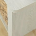 thumbnail image 4 of Bowery Hill Laminated Particleboard Winter Oak Platform Bed Rectangular Storage 56"W x 76.75"D Unassembled, 4 of 11