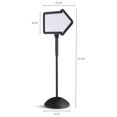 thumbnail image 7 of Xayoca Products 4173BL Write Way Directional Arrow Sign, Black, Magnetic Dual-Sided Dry Erase Board, Indoor and Outdoor Use, 7 of 7