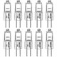 thumbnail image 1 of 10 X G4 Halogen Bulbs T3 20watt G4 2 Pin Bulb 12volt Warm White Dimmable 20w 12v 2700k [energy Class C], 1 of 5