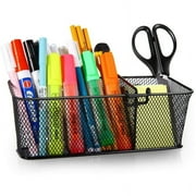2pcs Large Magnetic Locker Storage Basket, Durable Multifunctional Office Pencil Holder