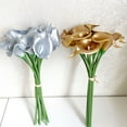 thumbnail image 6 of huntermoon 1pcs Latex Flowers Calla Lilies Simulation Plant Arrangement Floral Ornaments DIY Fake Garden Wedding Home Decoration Bouquet, 6 of 14