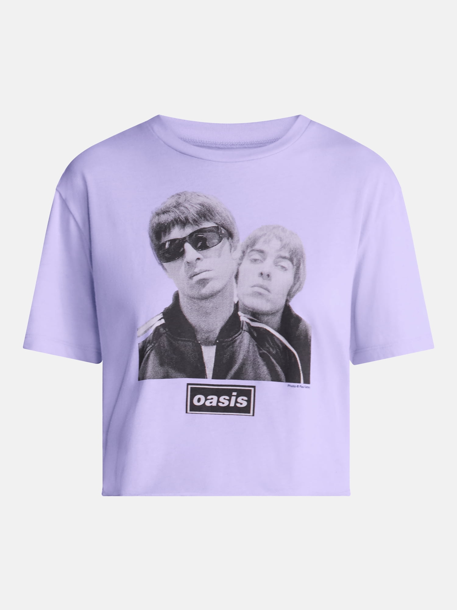 No Boundaries Oasis Graphic Boyfriend Tee, Women's XXS-XXL