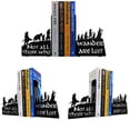 thumbnail image 2 of HeavenlyKraft Decorative bookends for Shelves Decorative Metal Bookend, Lord of the Rings Bookends, LOTR Bookends, Hobbit Bookends, Book Stopper for Home/Office Decor/Shelves, 2 of 4