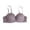 Gray, variant on Mgmyaa Women's Seamless Underwire Backless Push Up Bra U-Shaped Design Lift Support Plunge Lingerie Comfort Everyday Coverage