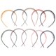 thumbnail image 5 of 10 diademas de plástico para mujer, antideslizantes, decorativas, con dientes., 5 of 6