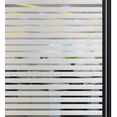 thumbnail image 1 of Privacy Window Film Frosted Stripe Window lass Films Non-Adhesive Static Cling Window Stickers for Meeting Room Home Office (17.7x157inch(44.3x400cm)), 1 of 8