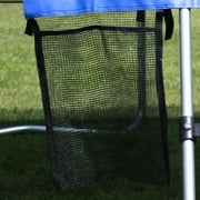 Skywalker Trampolines Wide-Step Ladder & Shoe Bag Kit - 2-Rung Blue Accessory, 275lb Capacity, Fits 4 Rails