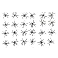thumbnail image 1 of Paquete De 100 Arañas De Plástico Realistas Negras Espeluznantes 4.5 Cm Accesorios Falsos Para Fiestas De Halloween Novedad Decoraciones Divertidas Broma De Miedo,11 Afortunado Sencillez, 1 of 5
