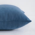 thumbnail image 3 of Flxxie 2 Pack Microfiber Tiny Pillows, Ultra Soft Machine Washable Mini Pillows for Toddler, Travel, Pets, 11"x7", Denim Blue, 3 of 8
