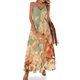 thumbnail image 1 of Vestido sin mangas con flores de primavera rosa vintage Ropa de mujer Vestidos de verano para mujer Vestido de verano diario, 1 of 7
