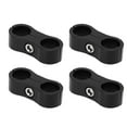 thumbnail image 4 of Hose Separator Clamp, 6AN Black 10PCS Rustproof Fuel Line Divider  For Water Pipe For 3/8 Fuel Brake Lines, 4 of 8