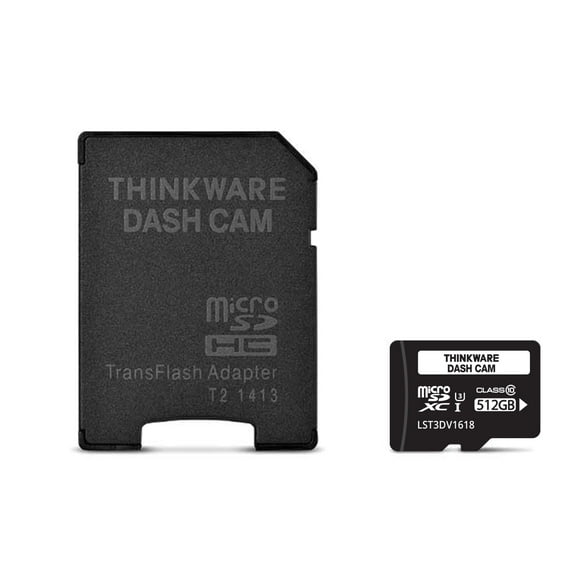 Thinkware MicroSD Card for Thinkware Dash Cams - 512GB UHS-I with SPOR and TLC Flash