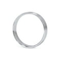 thumbnail image 2 of Mens 5mm 10K White Gold Brushed Wedding Band, 2 of 4