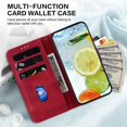 thumbnail image 6 of Hee Hee Smile Phone Case for OPPO A78 4G Retro Phone Leather Case Simplicity Phone Case 88 Patterns Flip Back Cove, 6 of 6