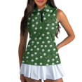 thumbnail image 3 of Whosucclay Golf Ball And Club Print Womens Golf Shirt for Ladies Breathable Quick Dry Stretchy Workout Tank Tops XS - 2XL, 3 of 8
