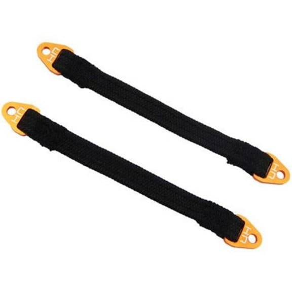 Hot Racing HRASLS100T0303 100 mm Suspension Travel Limit Straps - 2 Piece