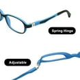thumbnail image 4 of EnzoDate Children Glasses Frame TR90 Size 44-15 Safe Bendable with Spring Hinge Flexible Optical Boys Girls Kids Eyeglasses Clear Lenses 3-5y, 4 of 5