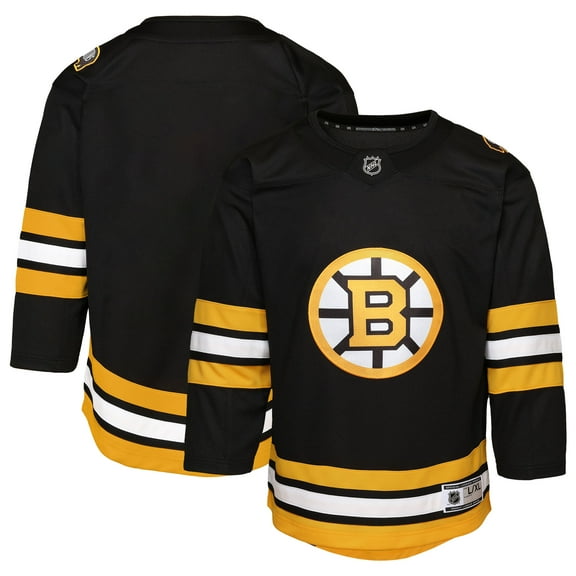 Infant  Black Boston Bruins Home Replica Jersey
