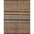 thumbnail image 1 of Ahgly Company Indoor Rectangle Abstract Brown Red Abstract Area Rugs, 2' x 3', 1 of 6