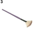 thumbnail image 2 of Flmtop 1Pc Pro Fan Shape Makeup Cosmetic Brush Blending Highlighter Face Powder Tool, 2 of 6