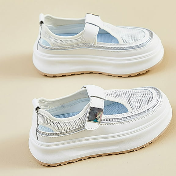 XIMIN Couple Women's Spring and Summer Non Slip Walking Fashion Lightweight Shoes Sports Walking Casual Shoes Teal Shoes Women Footwear