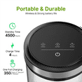 thumbnail image 5 of Vacuum Coffee Canisters with Airtight Lids 33kpa Auto Vacuum and Stop Touch Screen Storage Jar 1.6L/54oz, 5 of 7